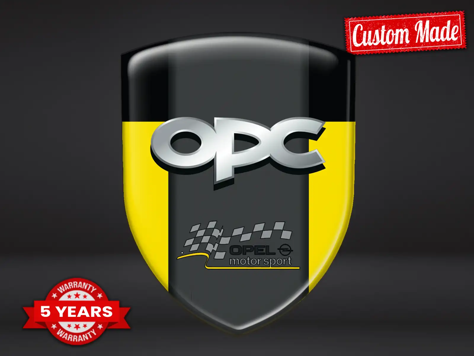 OPC Autoaufkleber Tuning Universal Stern